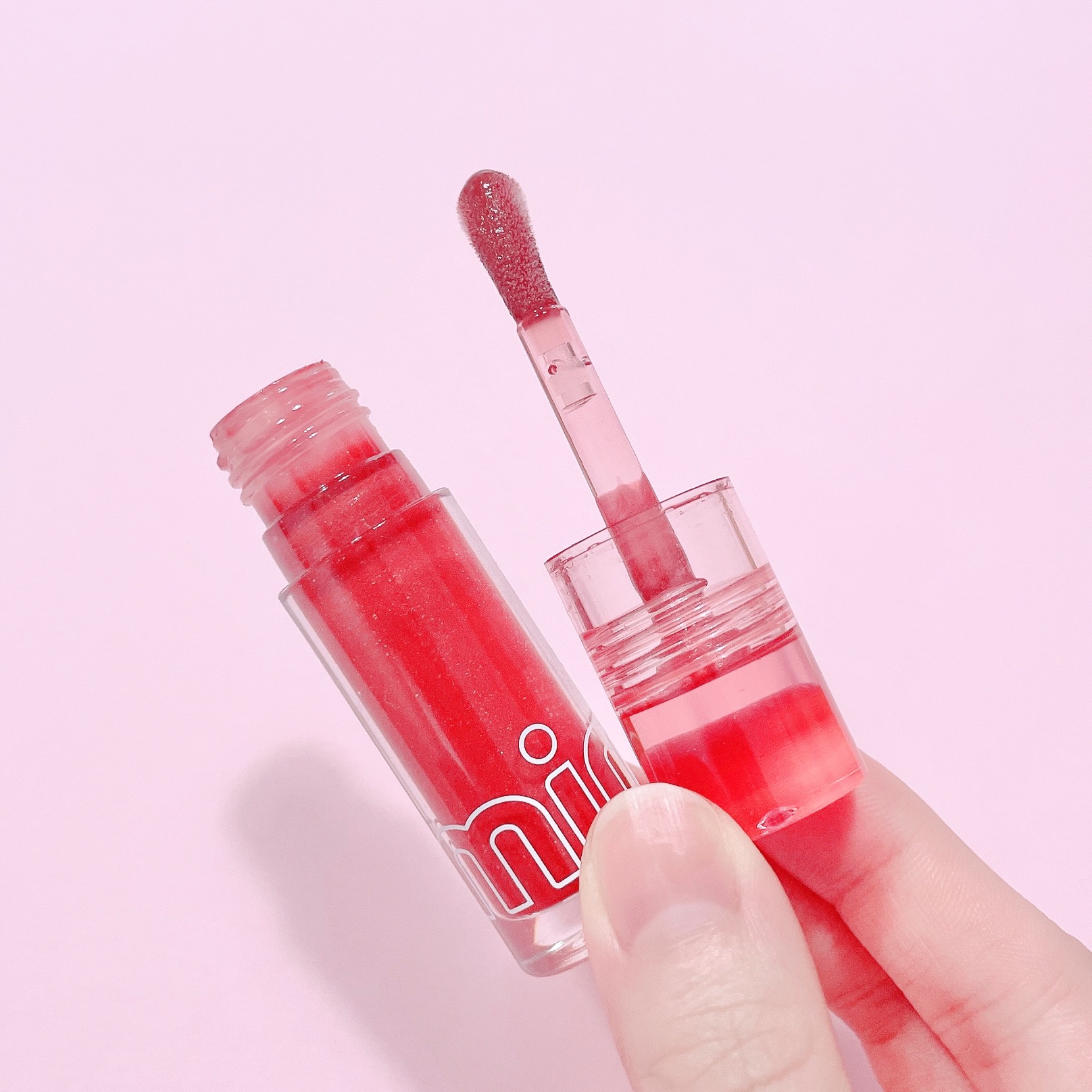 ミニュム バブリッププランパー 03 チェリー/minum/リッププランパーを使ったクチコミ（2枚目）