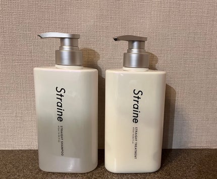 ストレートシャンプー/ストレートトリートメント ホワイトブロッサムの香り/Straine/市販シャンプーを使ったクチコミ(1枚目)