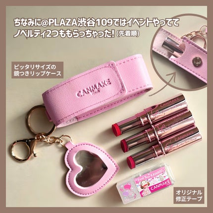 ラスターヴェールルージュ/キャンメイク/口紅を使ったクチコミ(6枚目)