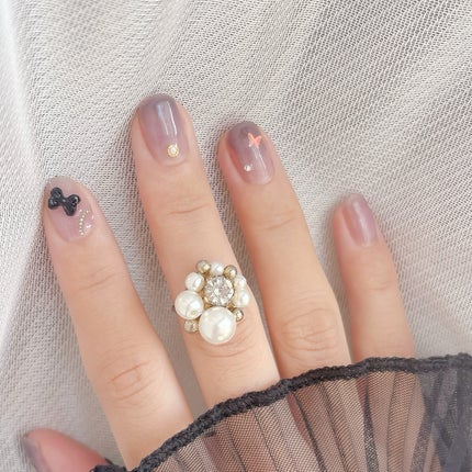 HOMEI ウィークリージェル WF56 舞う花びら(Dancing Petals)/HOMEI/ジェルネイルの画像