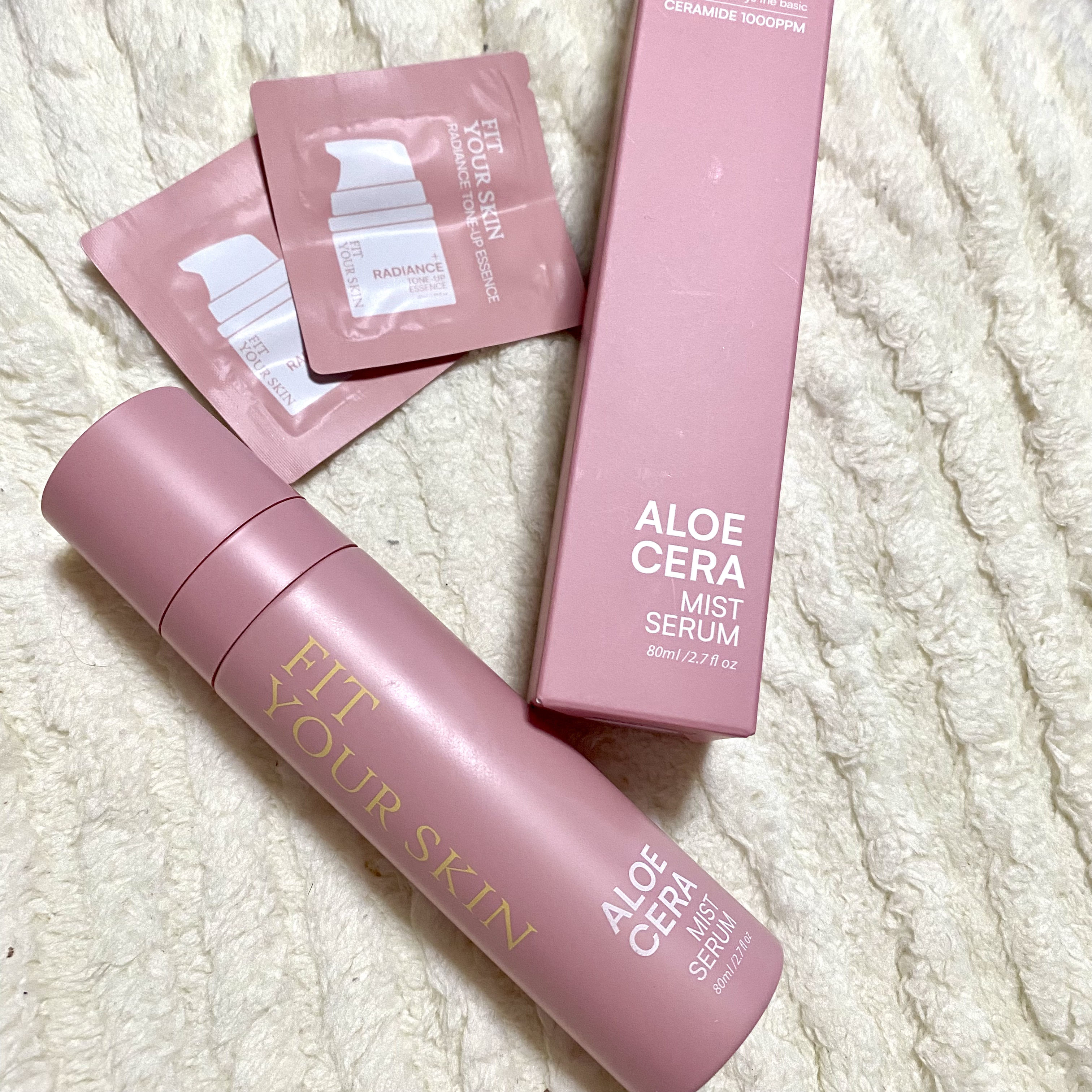 アロエセラーミストセラム/FIT YOUR SKIN/ミスト状化粧水を使ったクチコミ（1枚目）