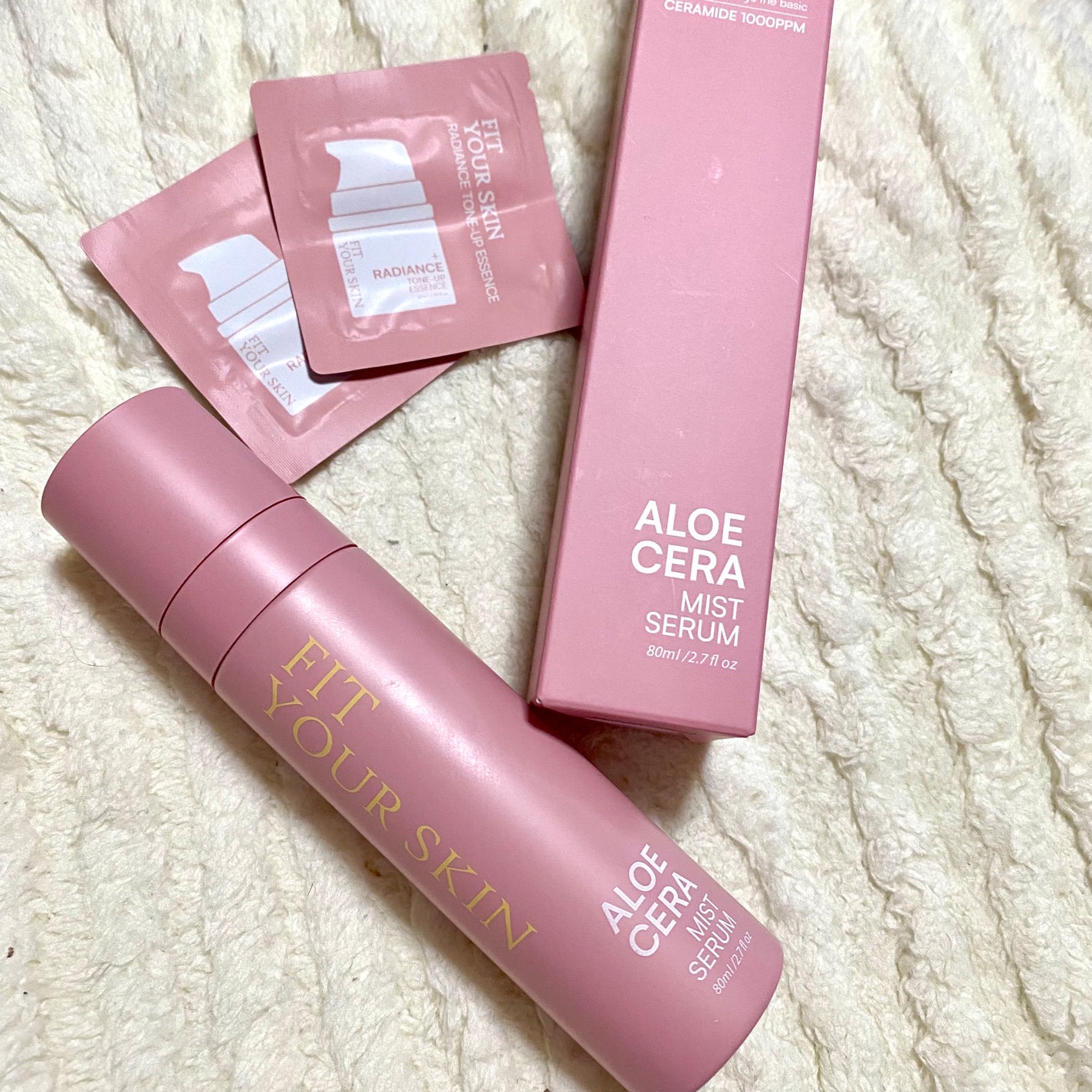 アロエセラーミストセラム/FIT YOUR SKIN/ミスト状化粧水を使ったクチコミ(1枚目)