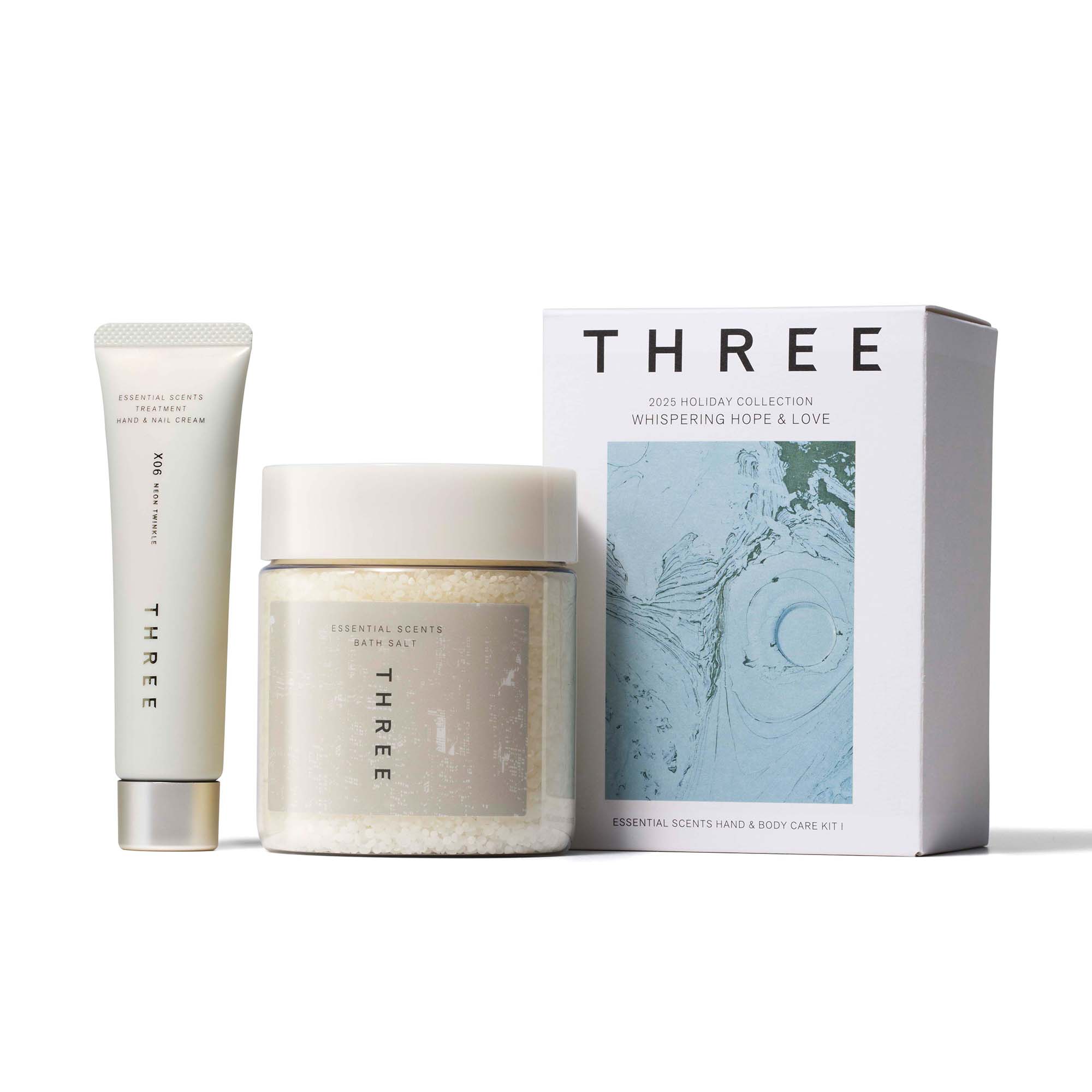 エッセンシャルセンツ ハンド＆ボディ ケア キット / THREE