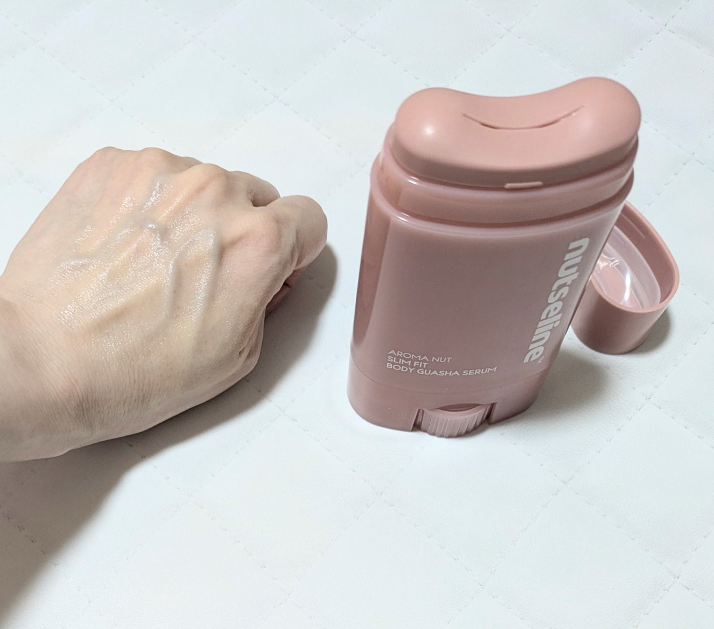 アロマナッツスリムフィットボディカッサセラム/nutseline/美容液を使ったクチコミ(4枚目)