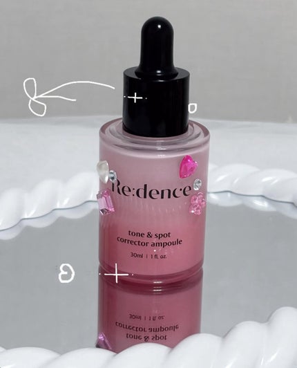 リデンス チェリートーン&スポットコレクターアンプル/redence/美容液を使ったクチコミ(1枚目)