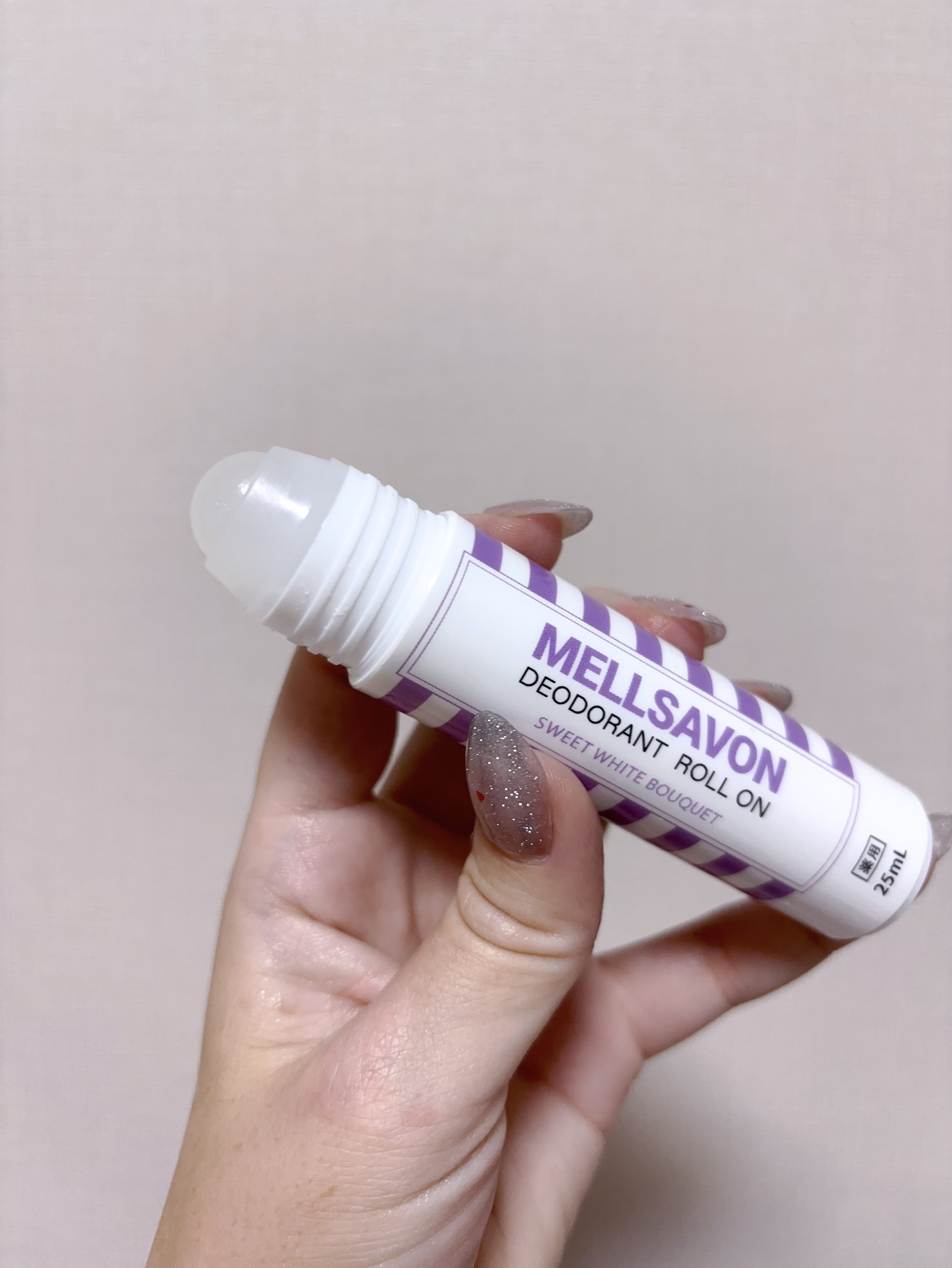 メルサボン　薬用デオドラントロールオン スイートホワイトブーケ/Mellsavon/デオドラント・制汗剤を使ったクチコミ（3枚目）