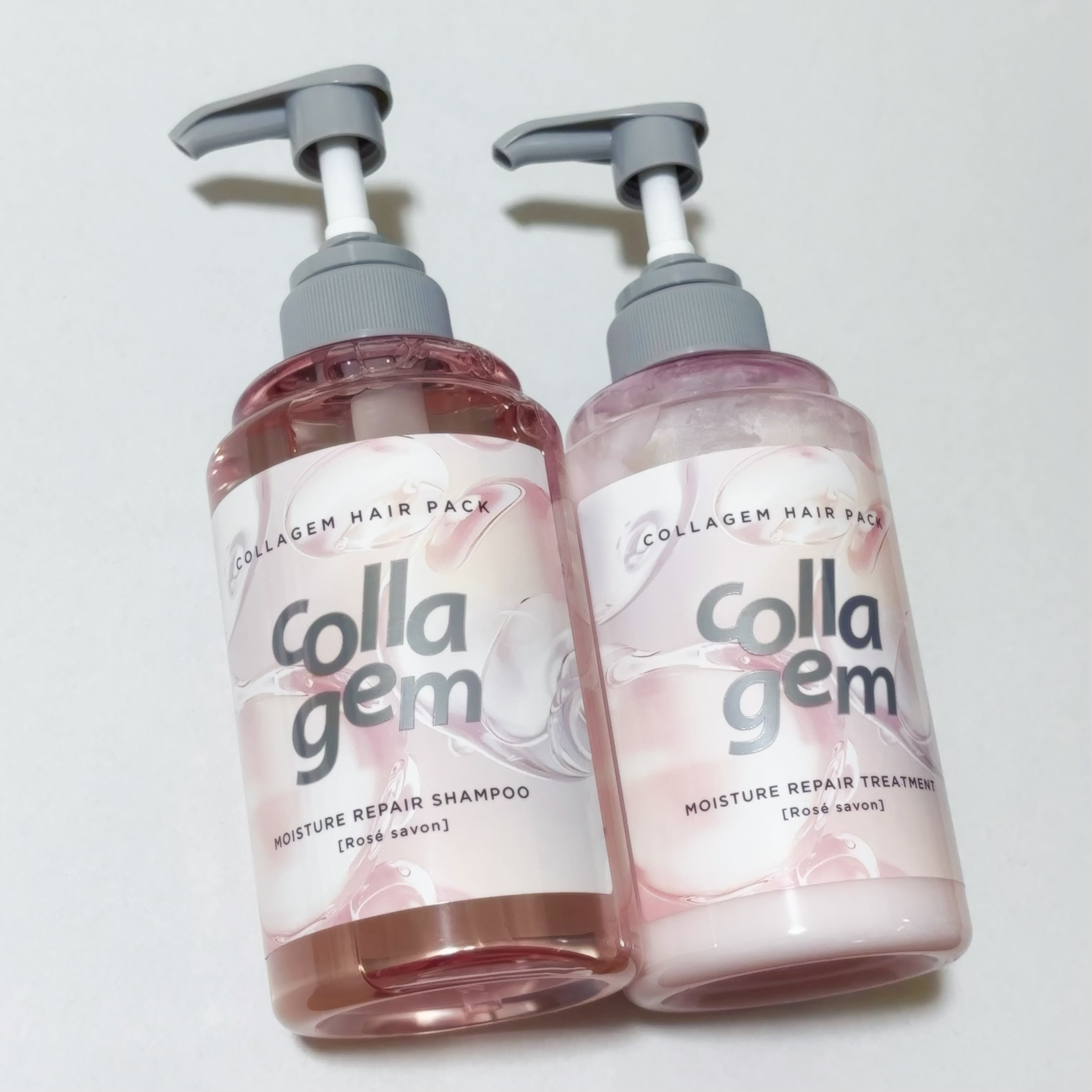 コラジェム モイスチャーリペアシャンプー/トリートメント トリートメント440g/collagem/市販シャンプーを使ったクチコミ（2枚目）