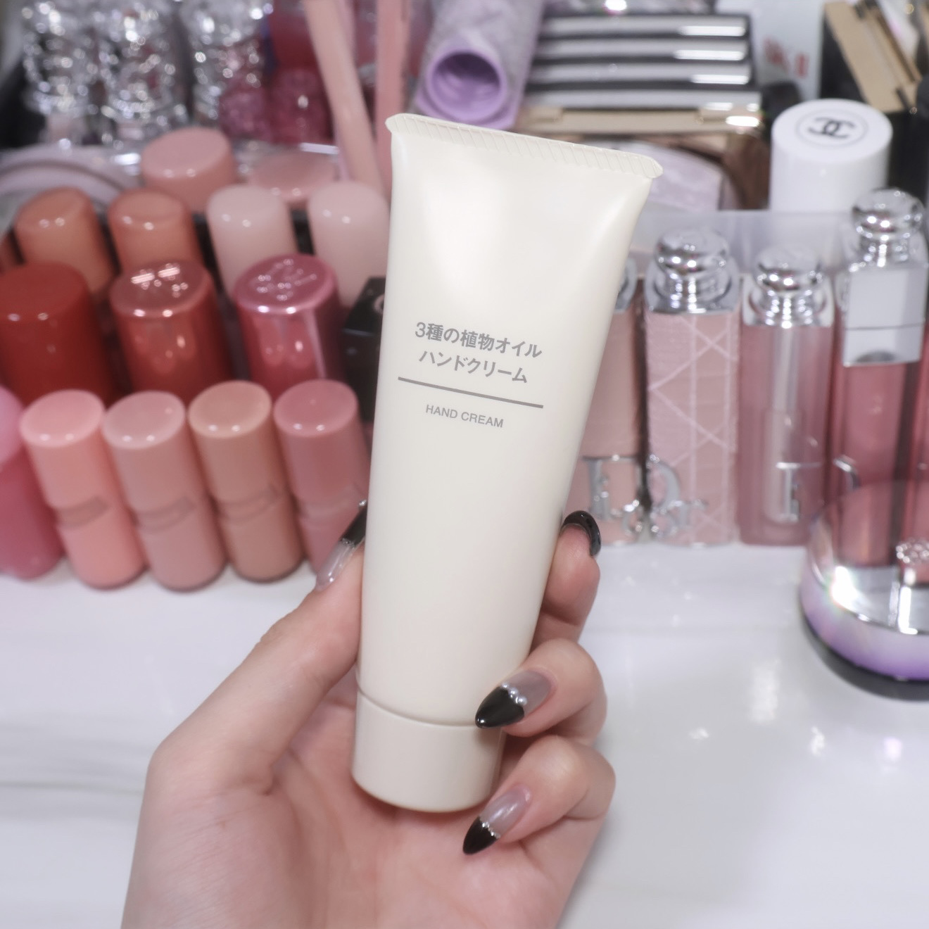 3種の植物オイル ハンドクリーム/無印良品/ハンドクリームを使ったクチコミ（1枚目）