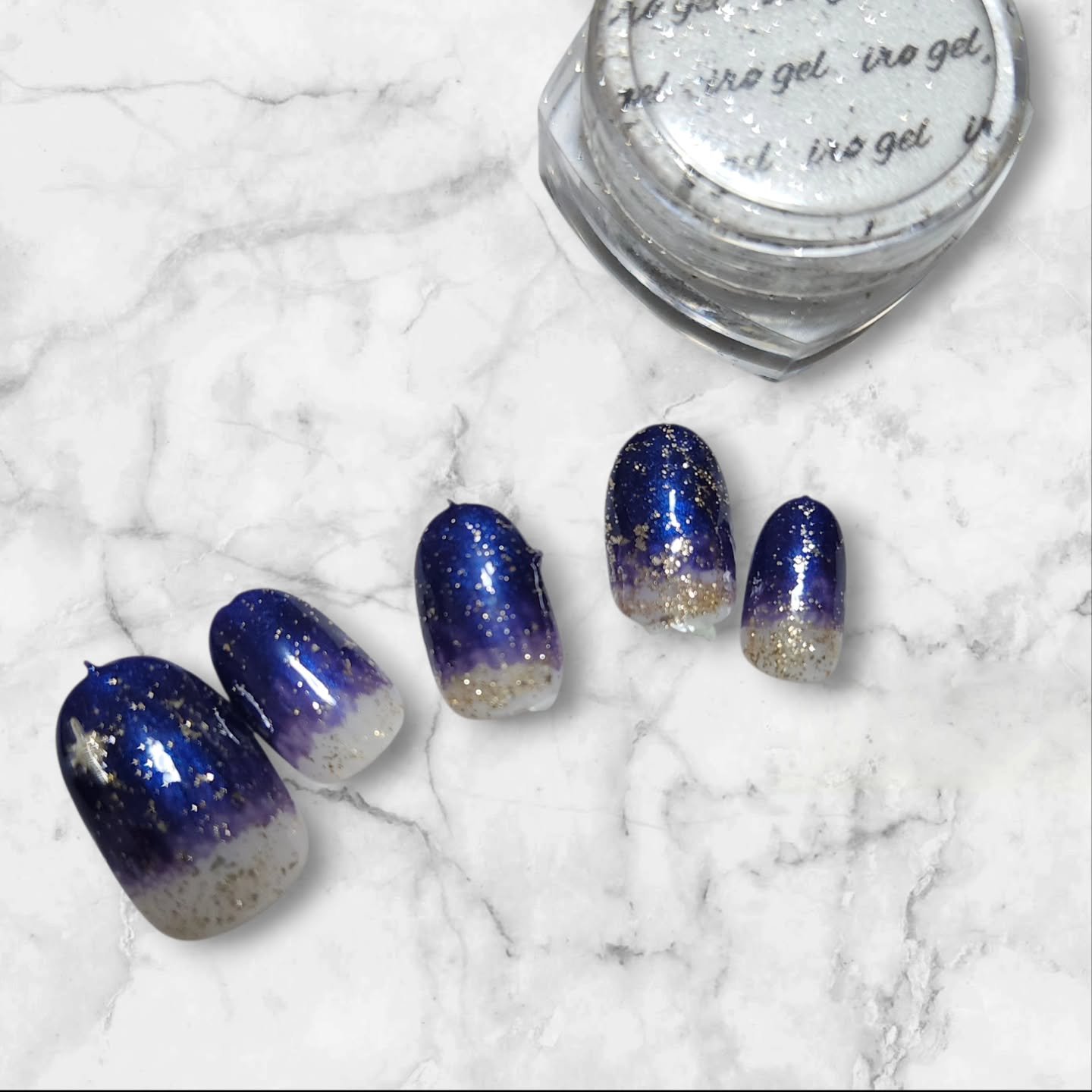 ダイヤモンド箔ミックス/NAILTOWN/ネイルチップ・パーツを使ったクチコミ（1枚目）