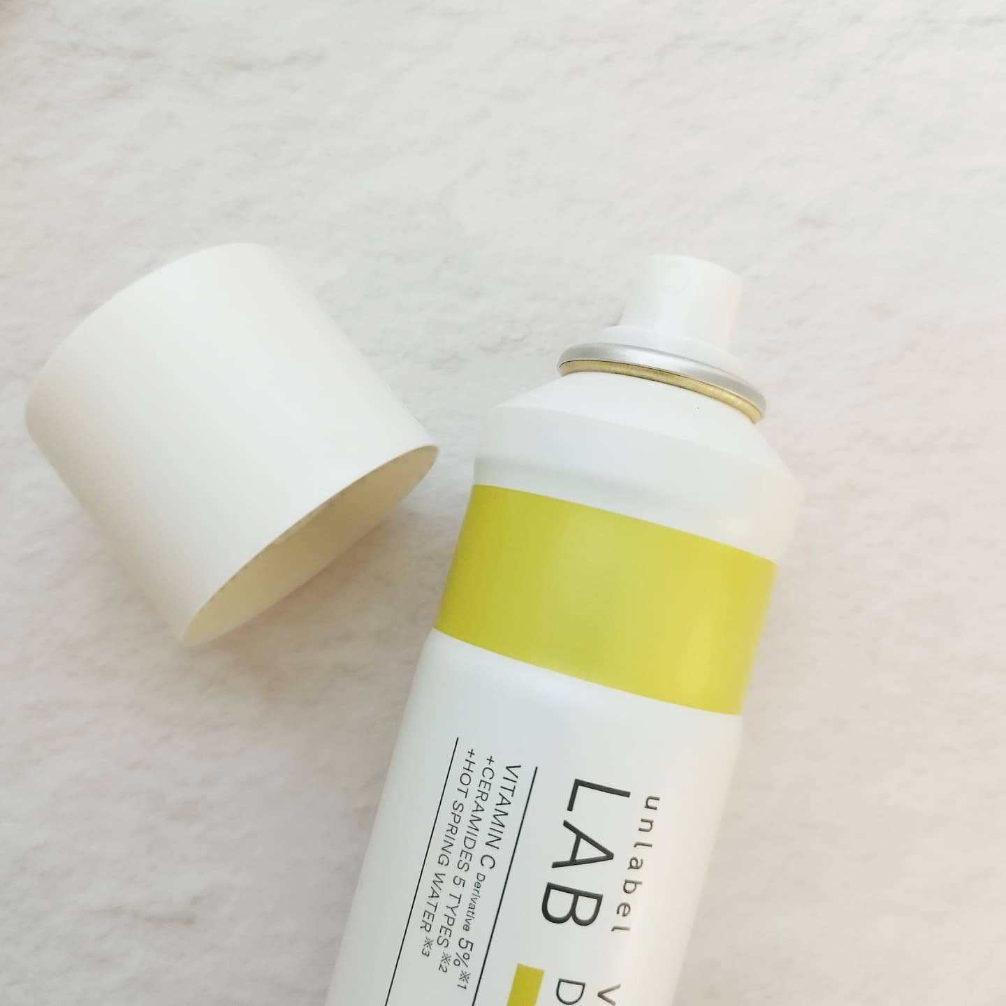 アンレーベル Ｖ　ディープモイスチャーミスト/unlabel/ミスト状化粧水を使ったクチコミ（2枚目）