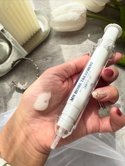 MN ホームトリートメント/白氷姫ハダピュア/フェイスクリームを使ったクチコミ(4枚目)