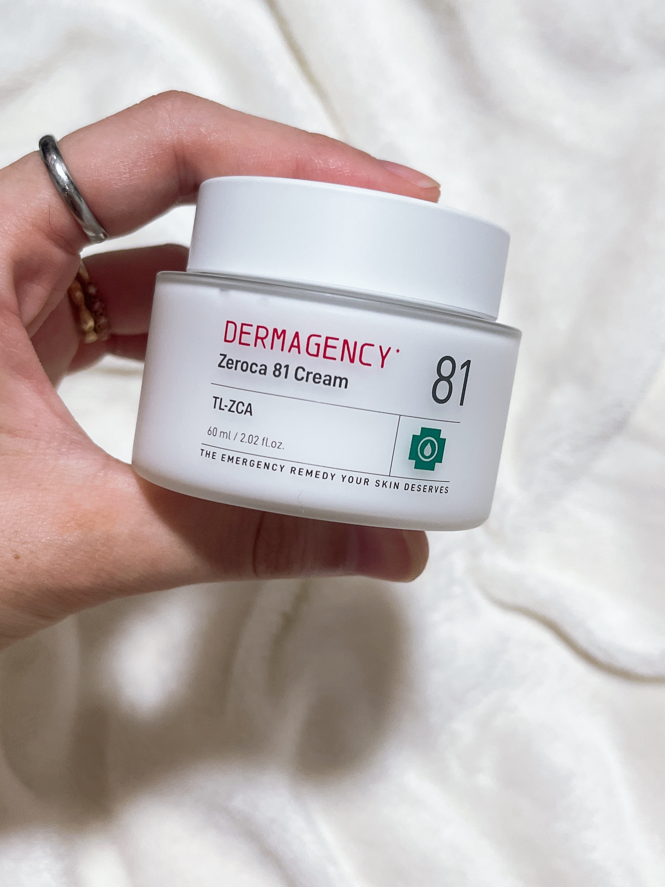 ダーマジェンシー ゼロカ81 クリーム/DERMAGENCY/フェイスクリームを使ったクチコミ（2枚目）