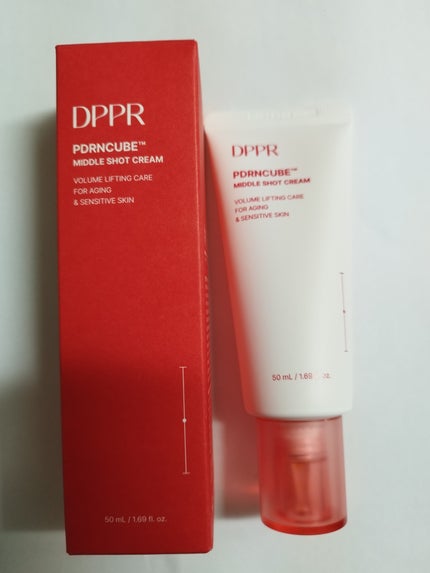 DPPR PDRN CUBE ミドルショットクリーム/DPPR/フェイスクリームを使ったクチコミ(1枚目)