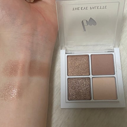 THE アイパレR/b idol/アイシャドウパレットを使ったクチコミ(4枚目)