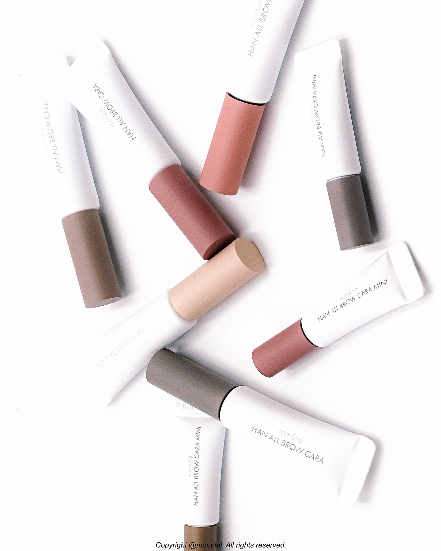 ハンオールブロウカラ/rom&nd/眉マスカラを使ったクチコミ（2枚目）