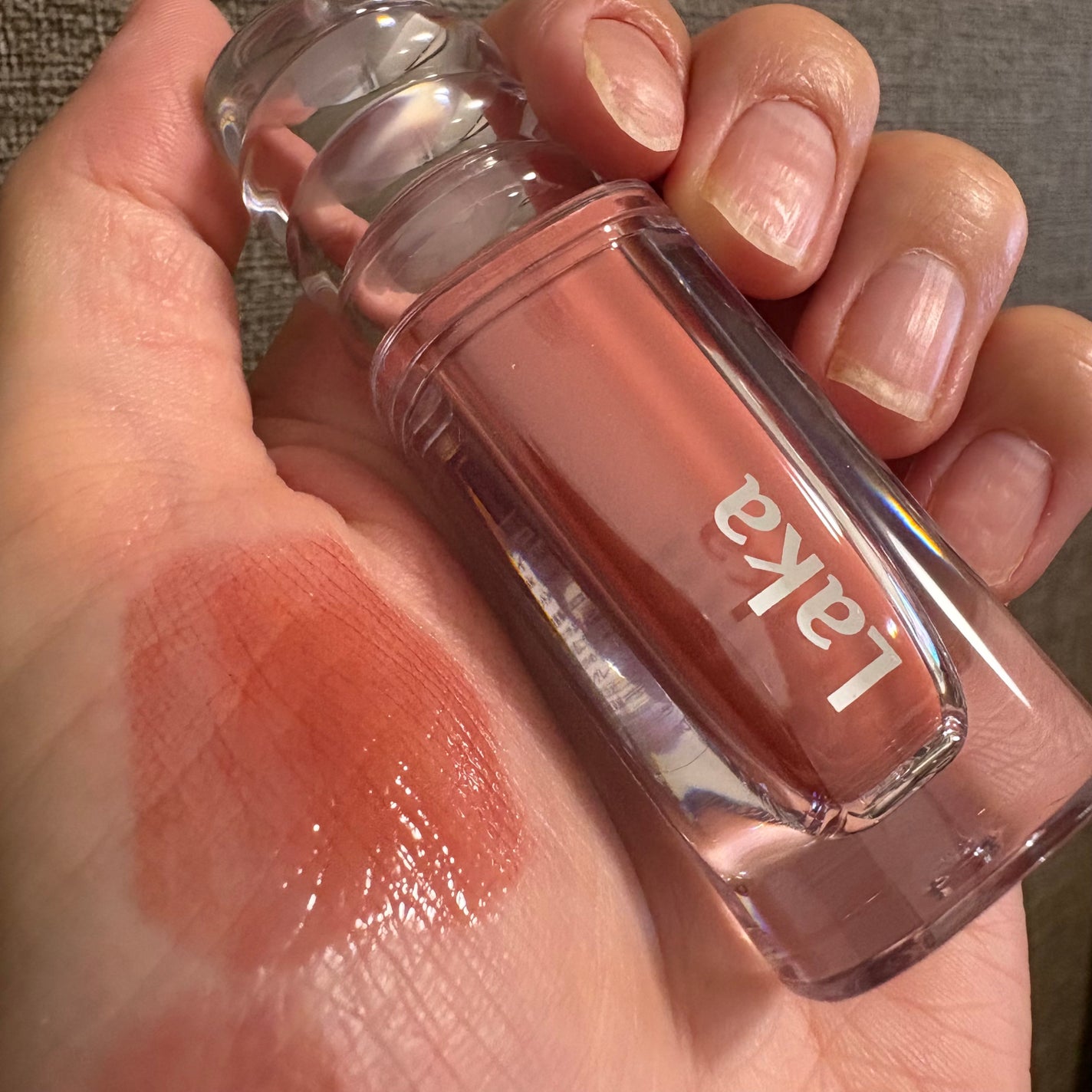 ラカ マキシグレイヤーティント/Laka/リップティントを使ったクチコミ(2枚目)