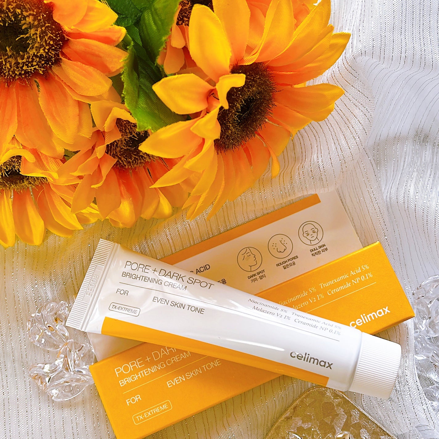 ポアブライトニングシミケアクリーム/celimax/フェイスクリームを使ったクチコミ(4枚目)