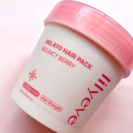 リペアターンジェラートヘアパック バウンシーベリー/リリーイブ/洗い流すヘアトリートメントを使ったクチコミ(3枚目)