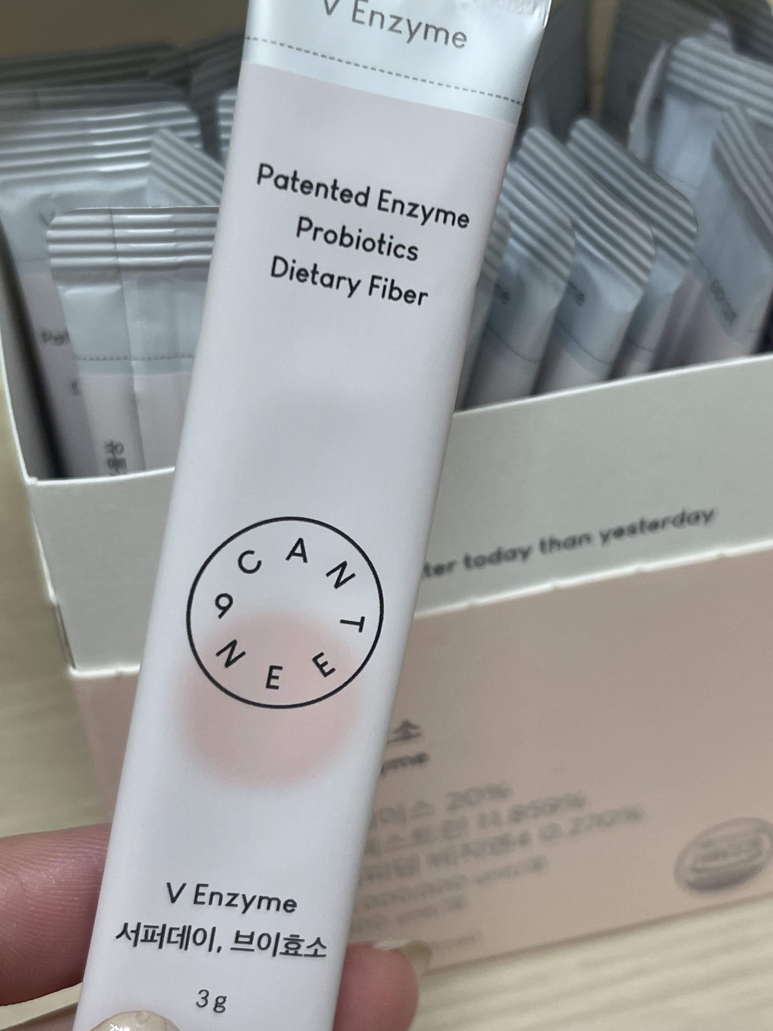 サファーデイ V酵素/canteen9/ボディサプリメントを使ったクチコミ（2枚目）