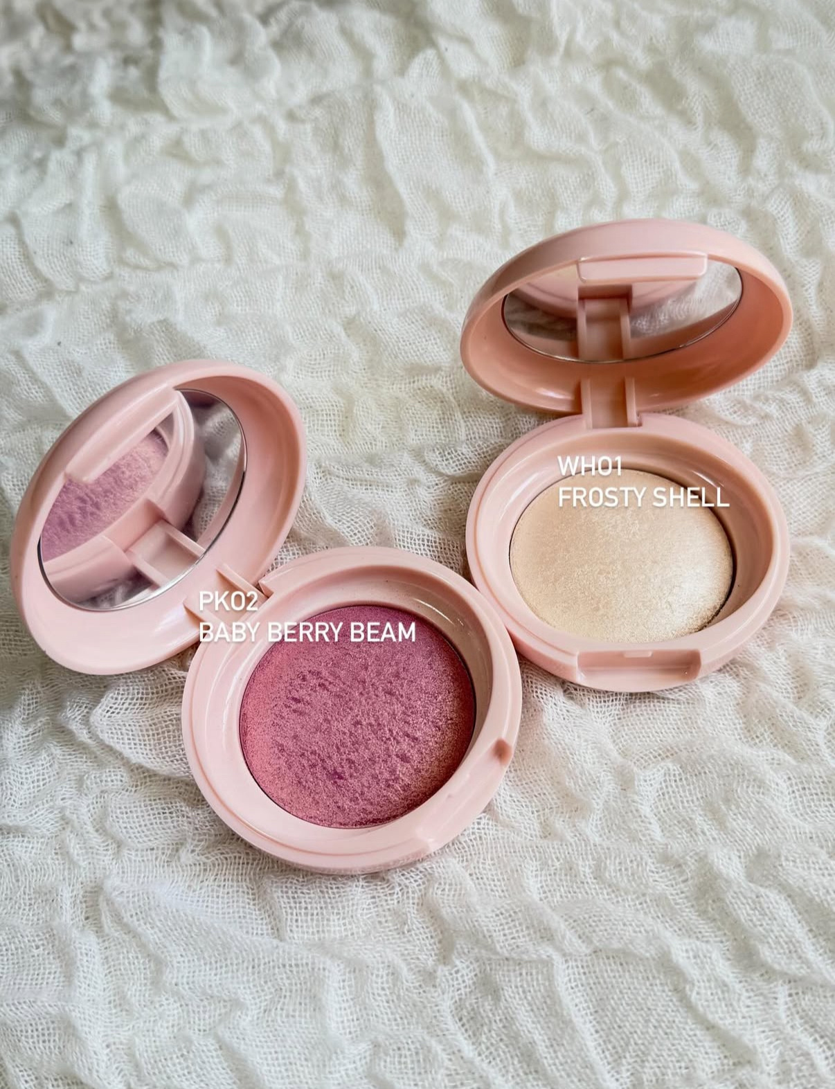 グラムパーフェクションベイクドハイライト/the SAEM/パウダーハイライトを使ったクチコミ（2枚目）