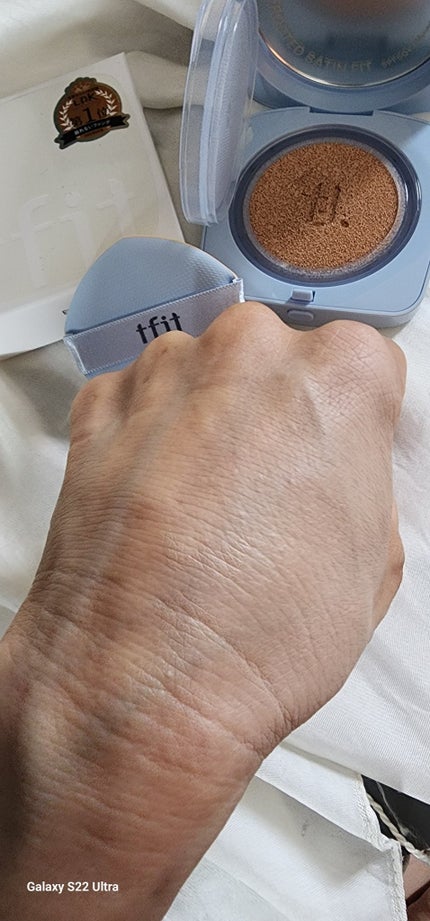 アイシーフィットカバークッションEX/TFIT/クッションファンデーションを使ったクチコミ(2枚目)