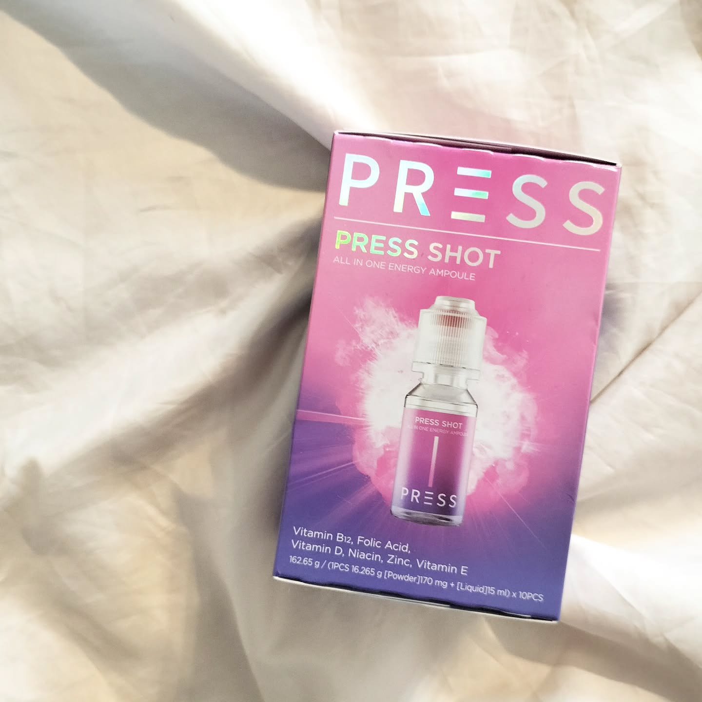 PRESS SHOT/PRESS SHOT/美容サプリメントを使ったクチコミ（1枚目）