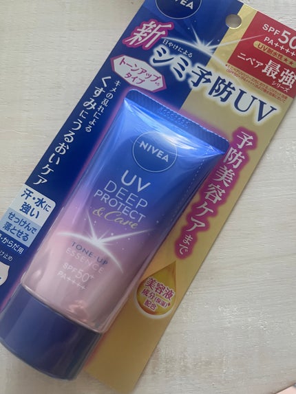 ニベアUV ディープ プロテクト&ケア トーンアップ エッセンス/ニベア/日焼け止めローションを使ったクチコミ(1枚目)