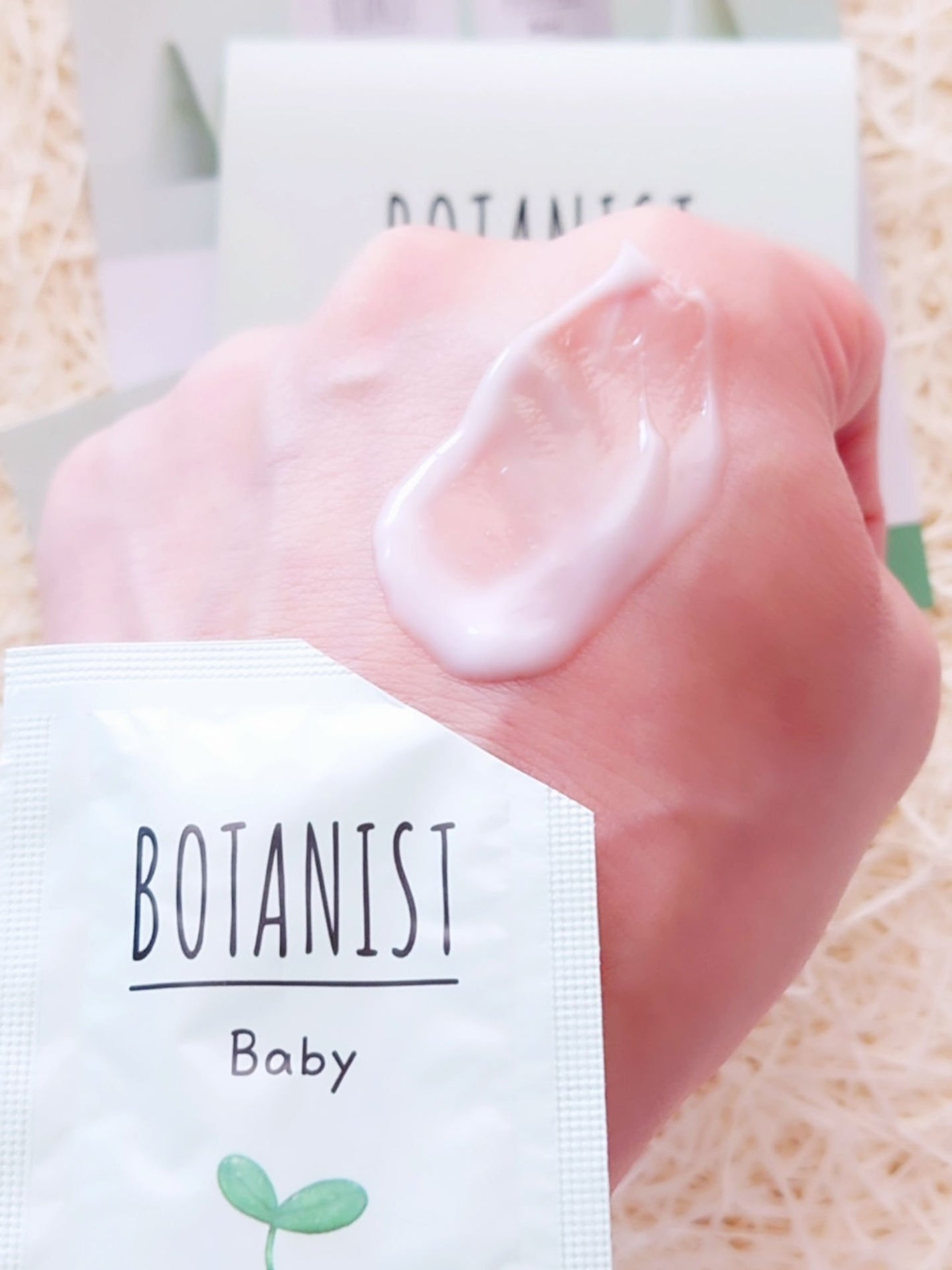 ボタニスト ベビー ボタニカルベビーミルクローション/BOTANIST/ボディミルクを使ったクチコミ(4枚目)