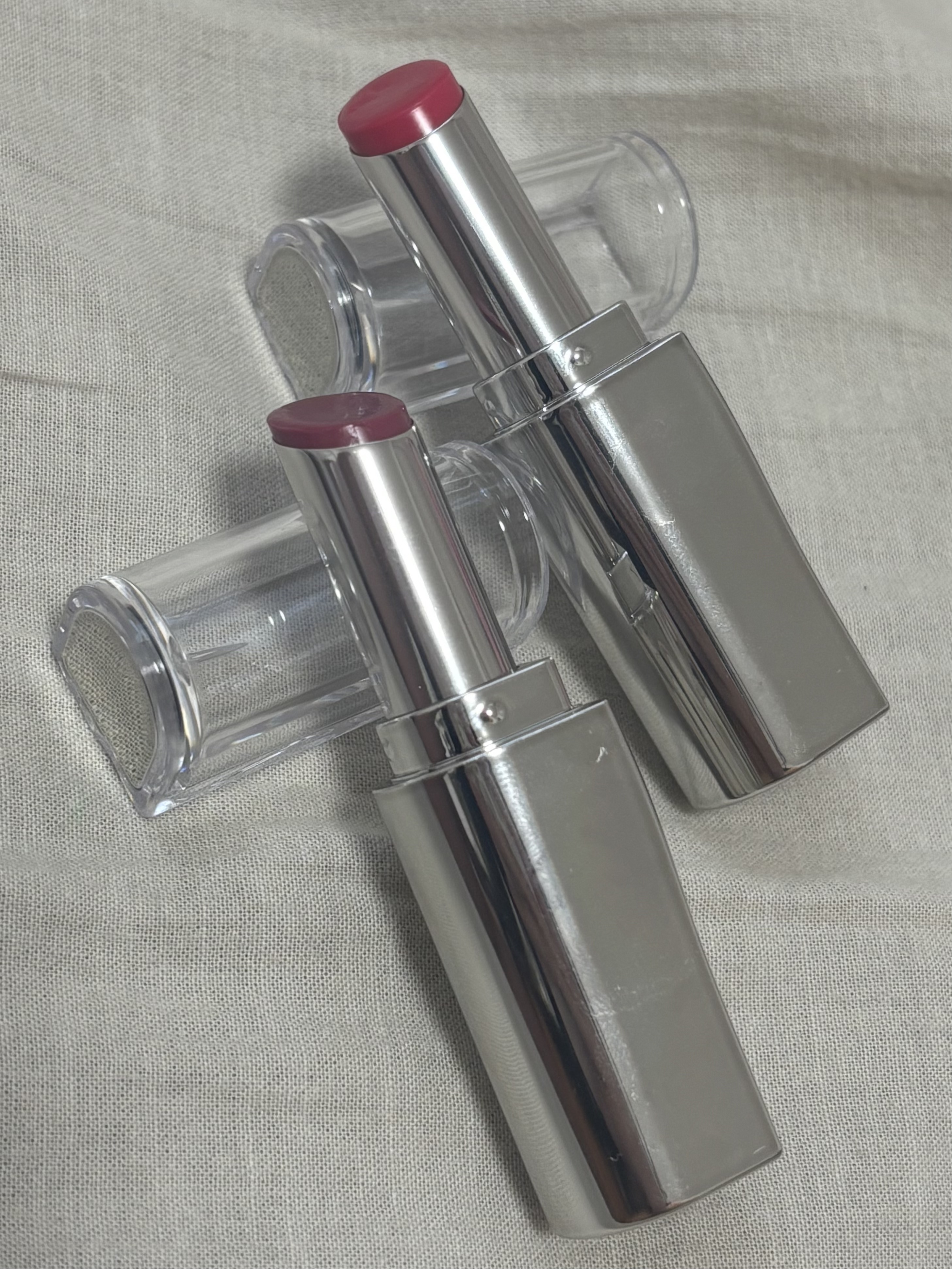 MELTING FIT SHINE BALM/Lummir/口紅を使ったクチコミ（1枚目）