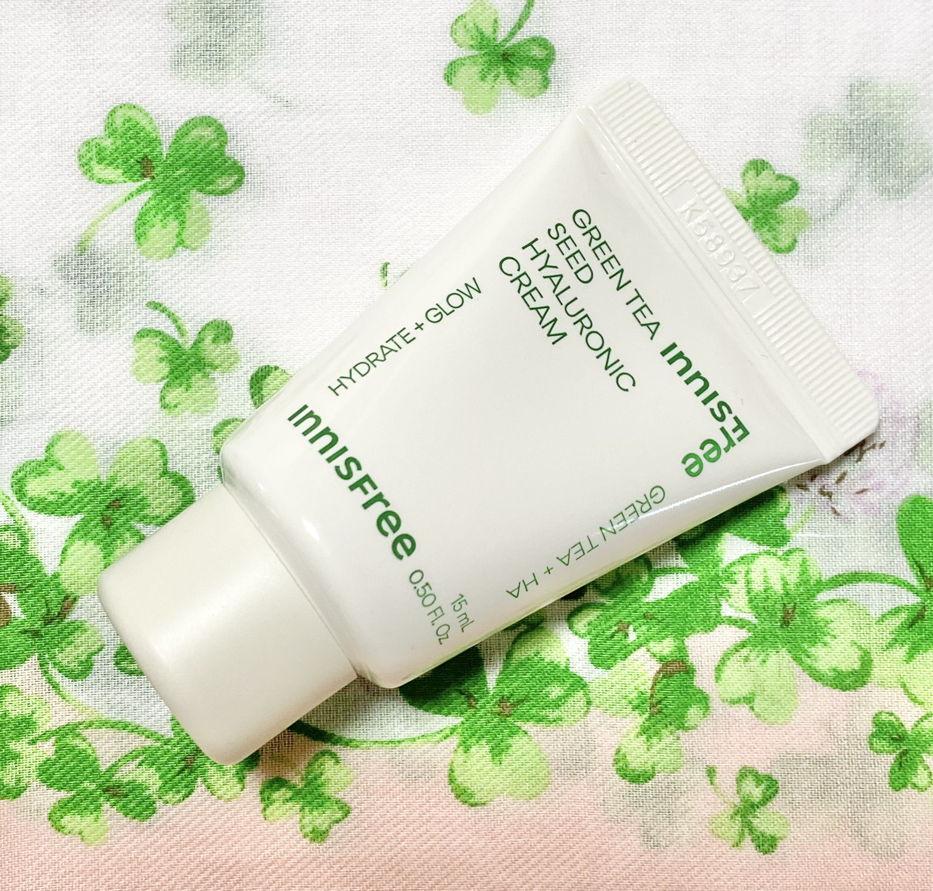 グリーンティーシード　ヒアルロン　クリーム/innisfree/フェイスクリームを使ったクチコミ（1枚目）