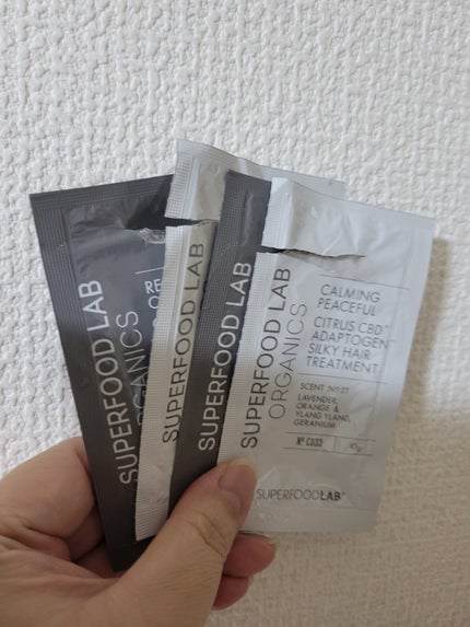 オーガニックス シルキー シャンプー/トリートメント/SUPERFOOD LAB/市販シャンプーを使ったクチコミ(1枚目)