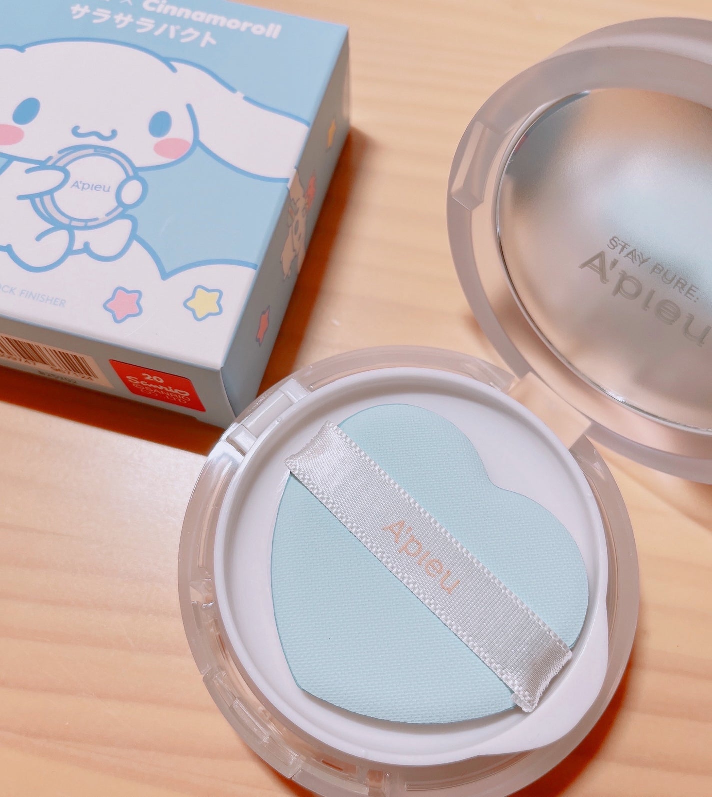 ウォーターロック サラサラパクト/A’pieu/フェイスパウダーを使ったクチコミ(2枚目)