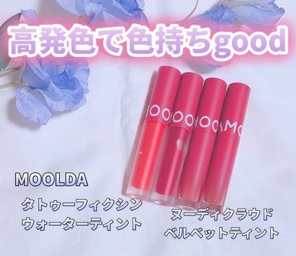 タトゥーフィクシングリップティント/MOOLDA/リップティントを使ったクチコミ(1枚目)