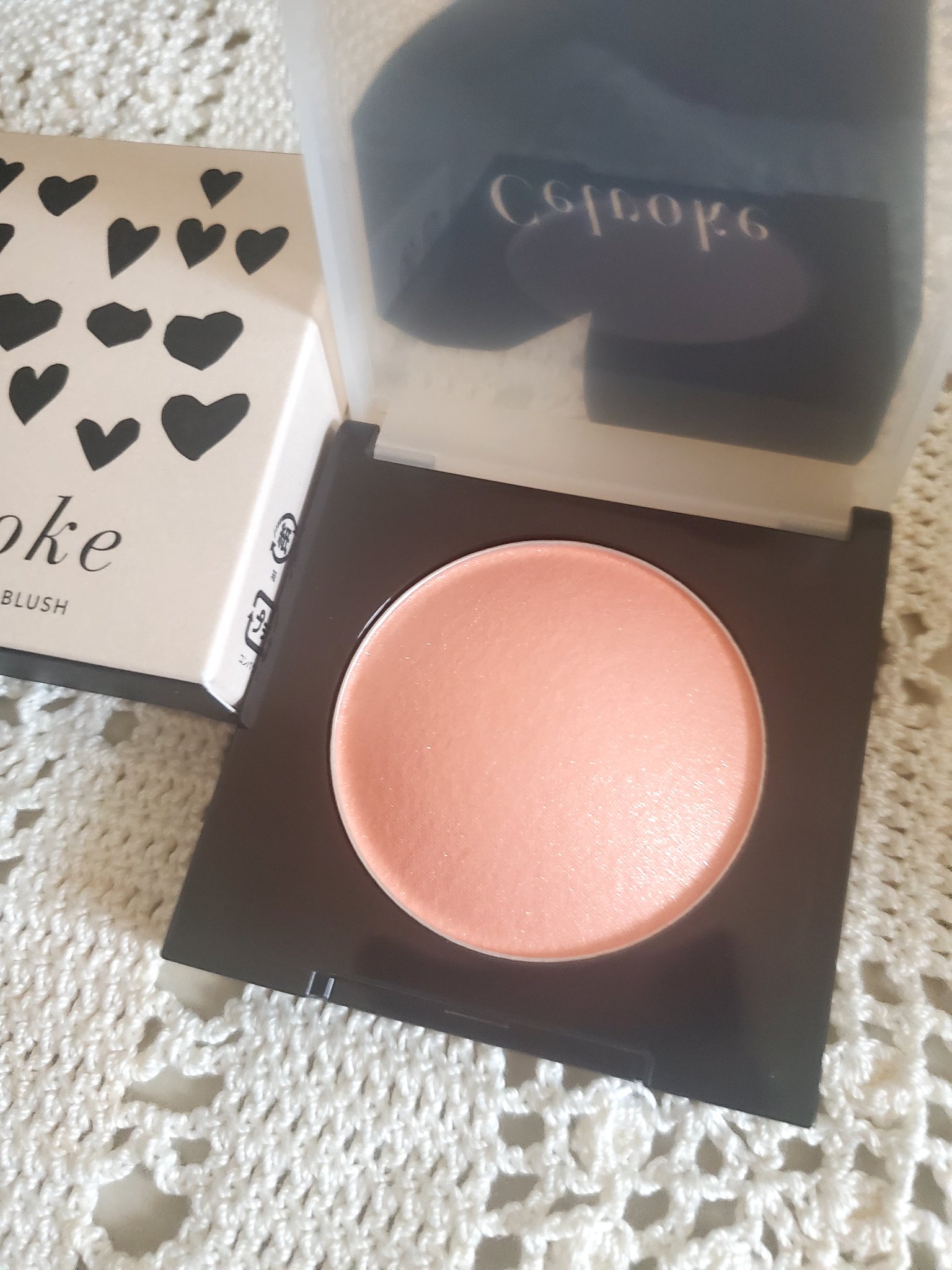 セルヴォーク ルミナスドーム ブラッシュ/Celvoke/パウダーチークを使ったクチコミ（1枚目）