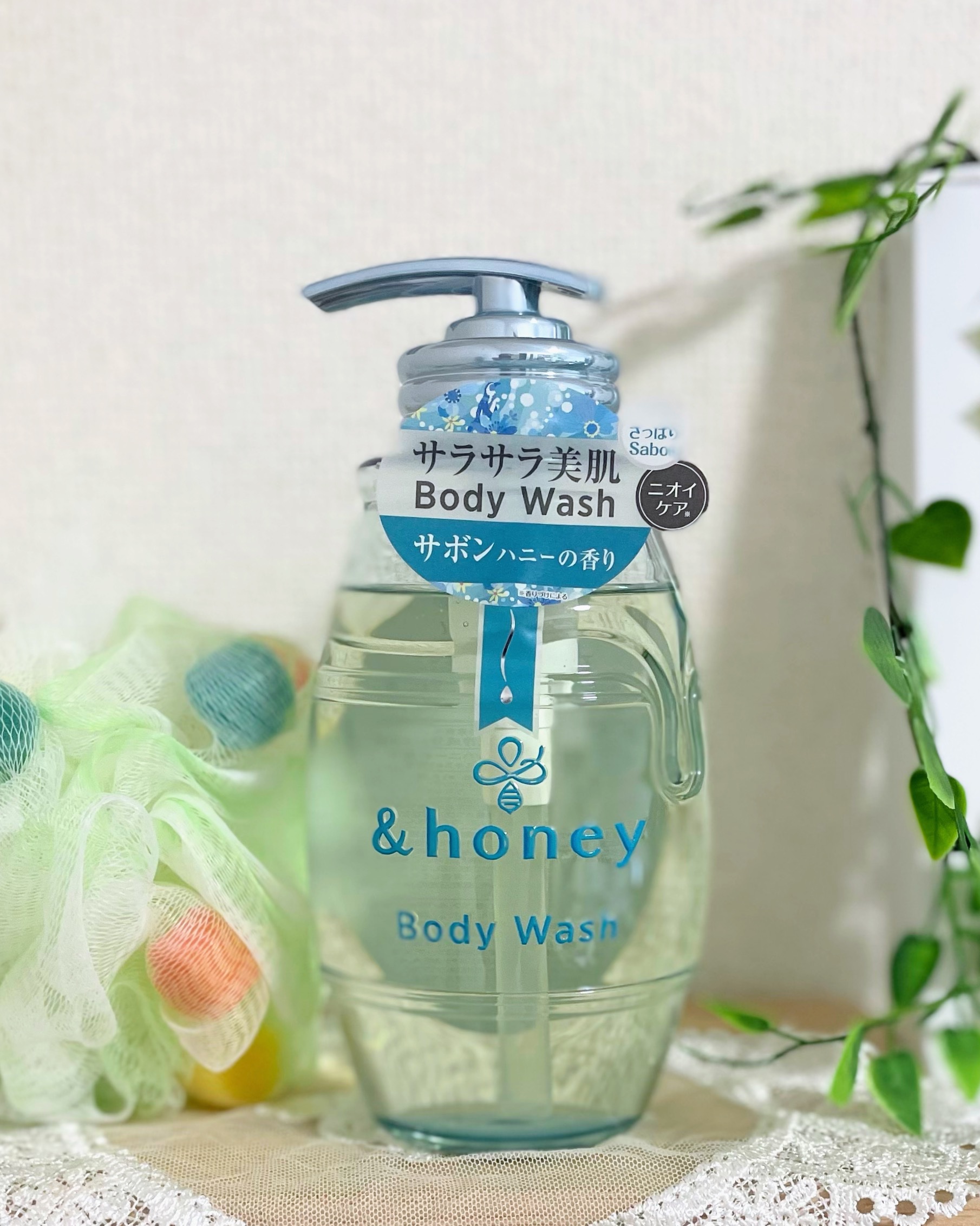 サボンクリア ジェルボディウォッシュ/&honey/ボディソープを使ったクチコミ（2枚目）