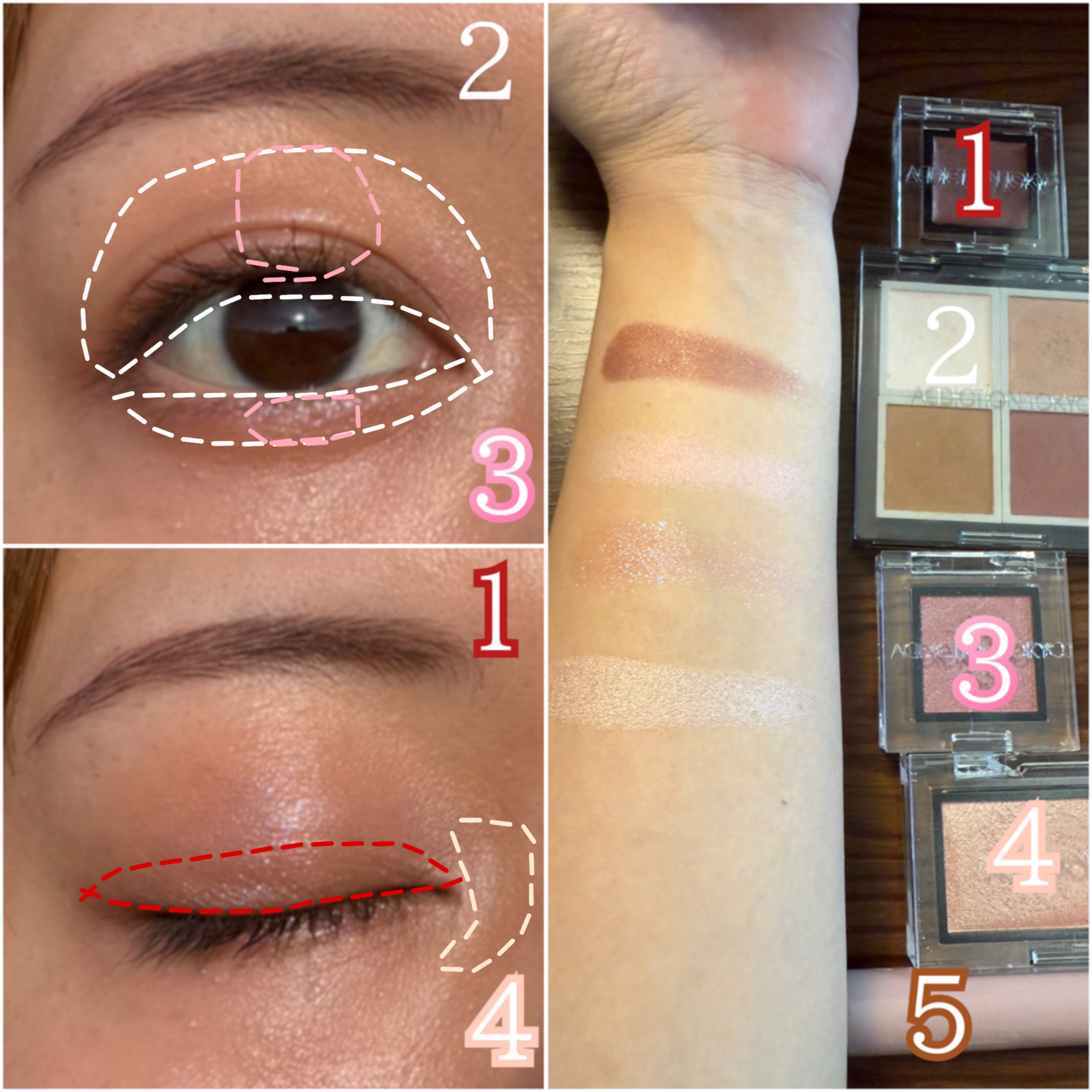 アディクション ザ シングル アイシャドウ ネイキッドシアー 002N Over the Cloud/ADDICTION/単色アイシャドウを使ったクチコミ（3枚目）