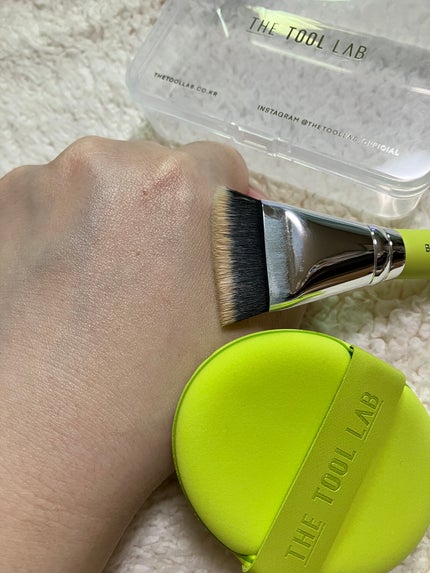 スタンプスキンフィットクッショングロウ/THE TOOL LAB/クッションファンデーションを使ったクチコミ(6枚目)