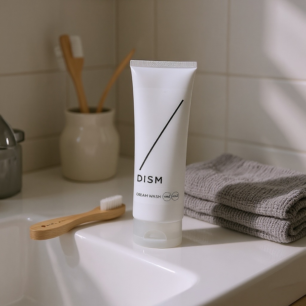 ディズム　クリームウォッシュ/DISM/洗顔フォームを使ったクチコミ（1枚目）