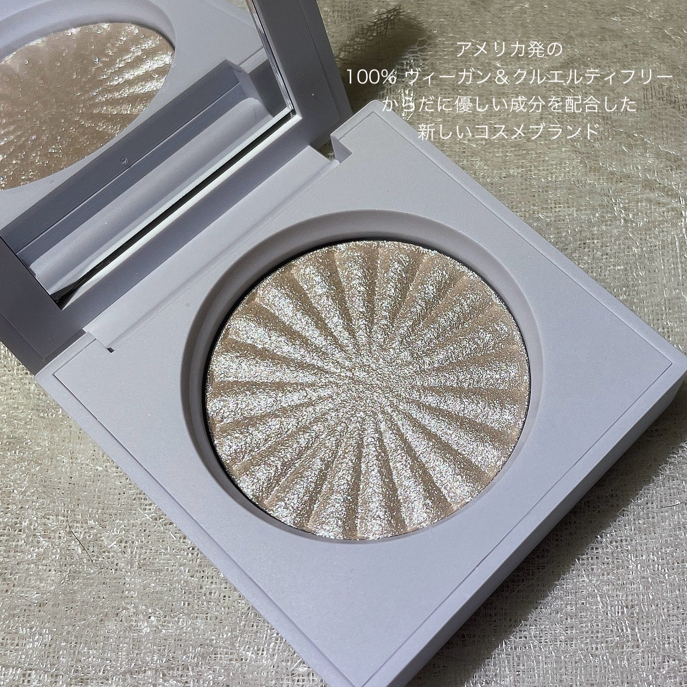 OFRA mini Highlighter/Ofra Cosmetics/パウダーハイライトを使ったクチコミ(2枚目)