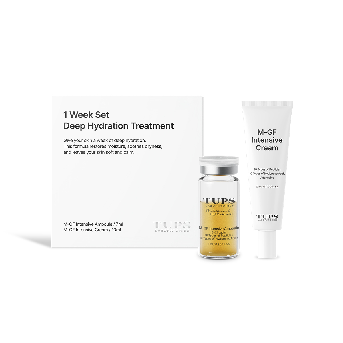 TUPS トゥップス ディープ ハイドレーション トリートメント ワンウィーク セット