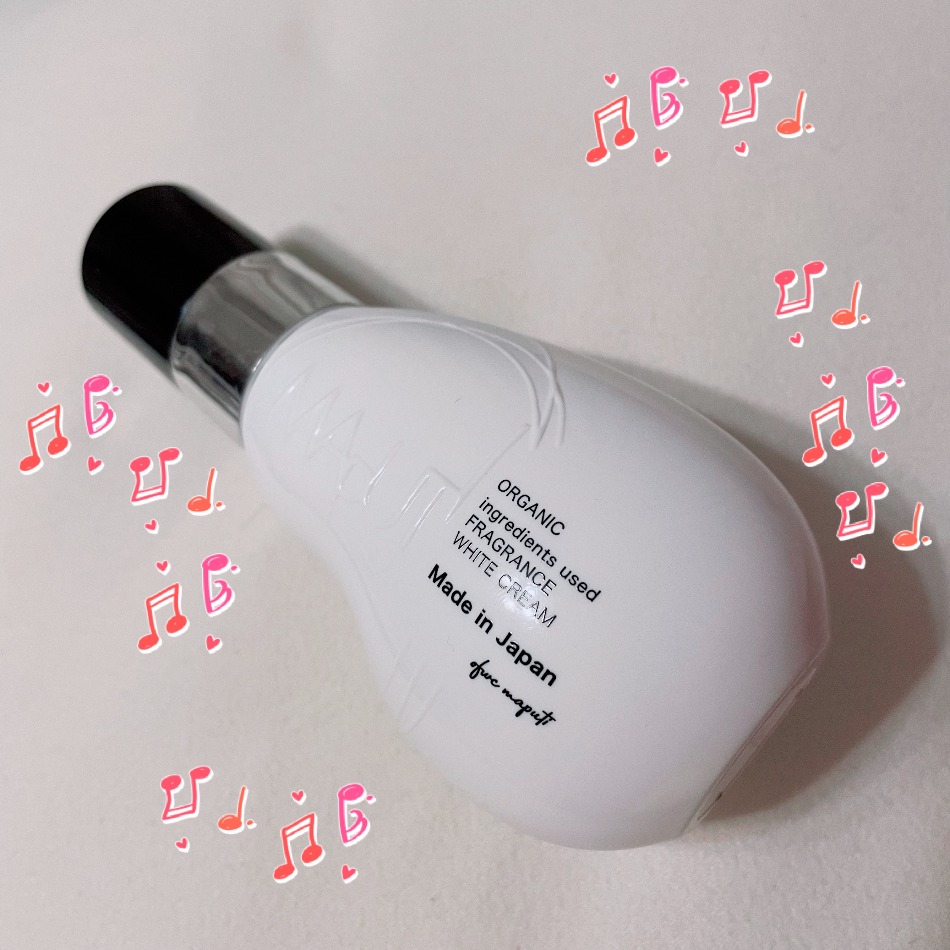 オーガニックフレグランスホワイトクリーム/MAPUTI/デリケートゾーンケアを使ったクチコミ（1枚目）