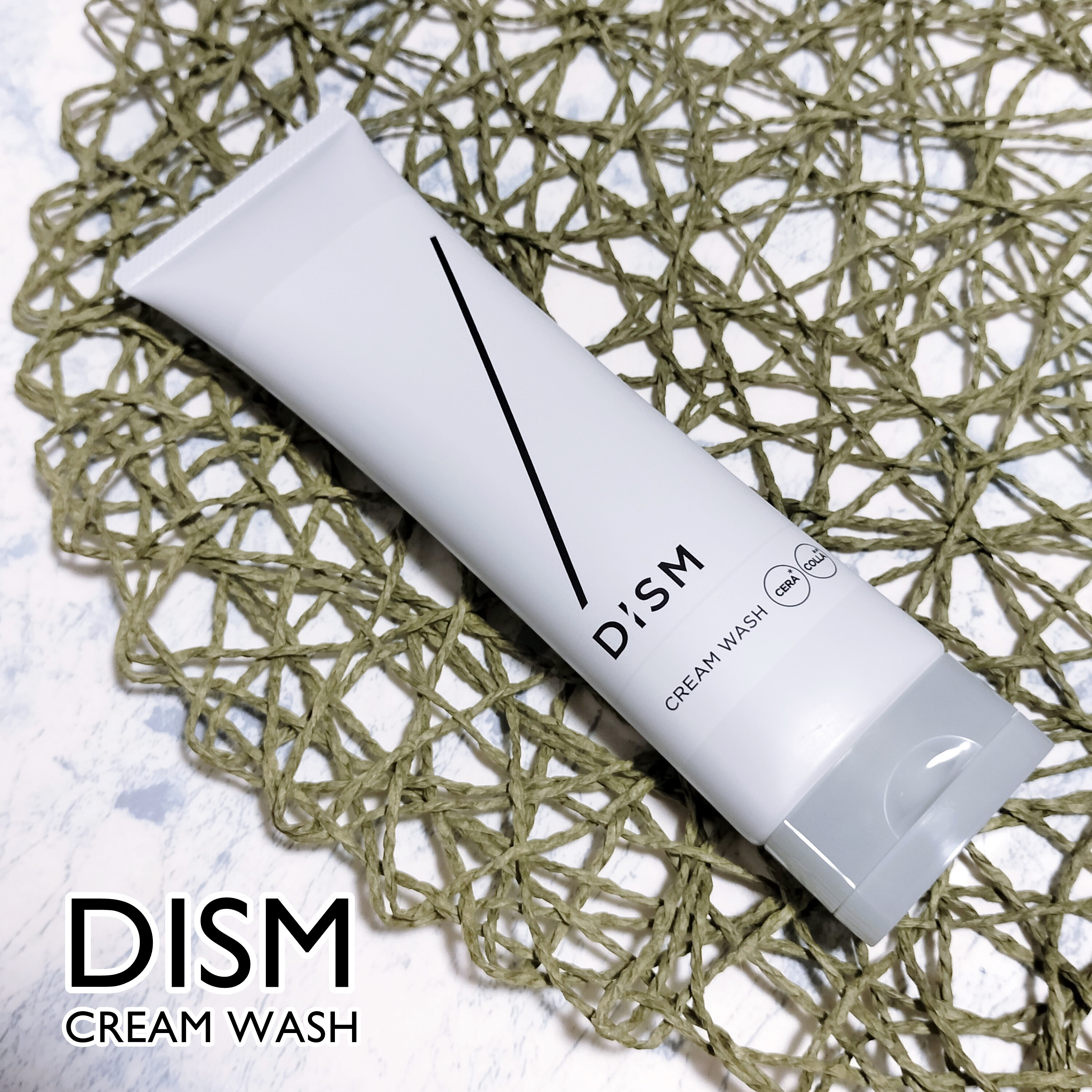 ディズム　クリームウォッシュ/DISM/洗顔フォームを使ったクチコミ（1枚目）