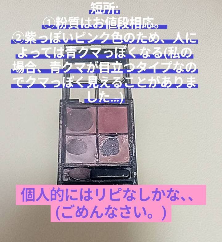 ケイト ポッピングシルエットシャドウ/KATE/アイシャドウパレットを使ったクチコミ(4枚目)