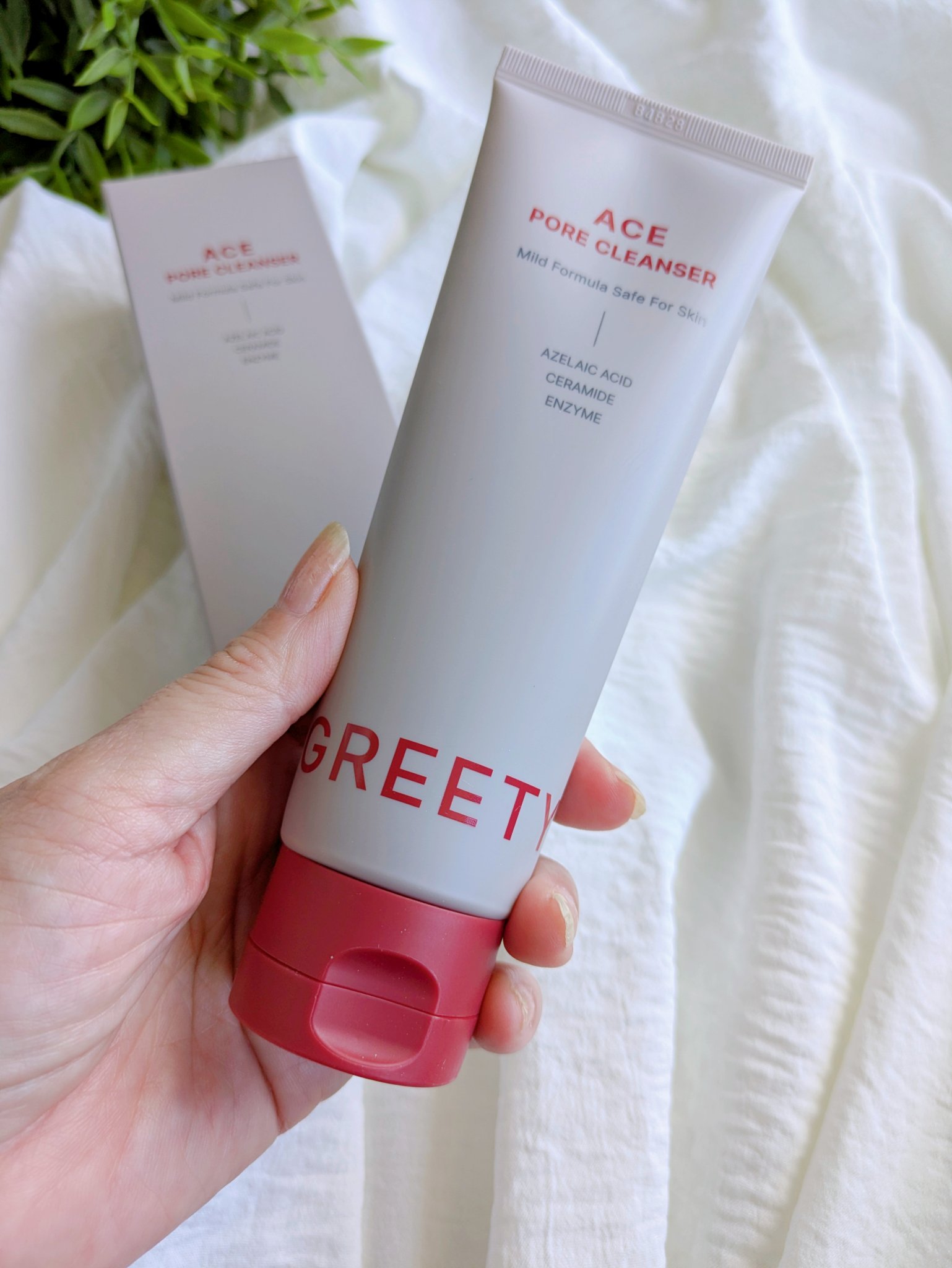 ACE pore cleanser /GREETY/洗顔フォームを使ったクチコミ（2枚目）