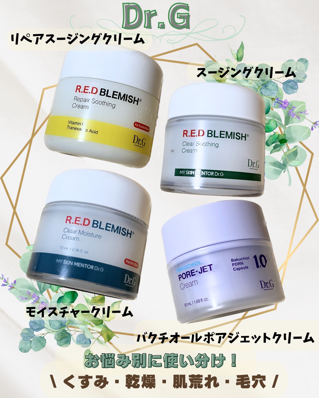 レッドブレミッシュ クリアスージングクリーム/Dr.G/フェイスクリームを使ったクチコミ（1枚目）