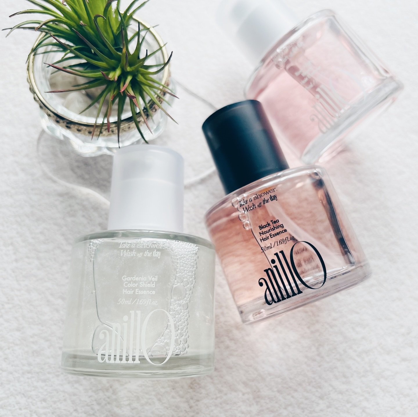 ロージーナイトヘアエッセンス/ANILLO/ヘアオイルを使ったクチコミ（1枚目）