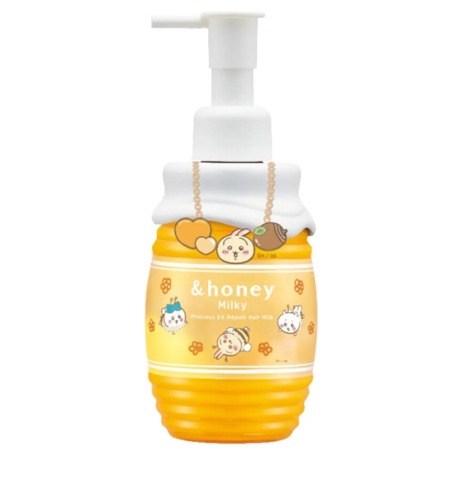 アンドハニー ミルキー プレシャス EXリペア ヘアミルク3.0 /ちいかわ/&honey/ヘアミルクを使ったクチコミ(1枚目)