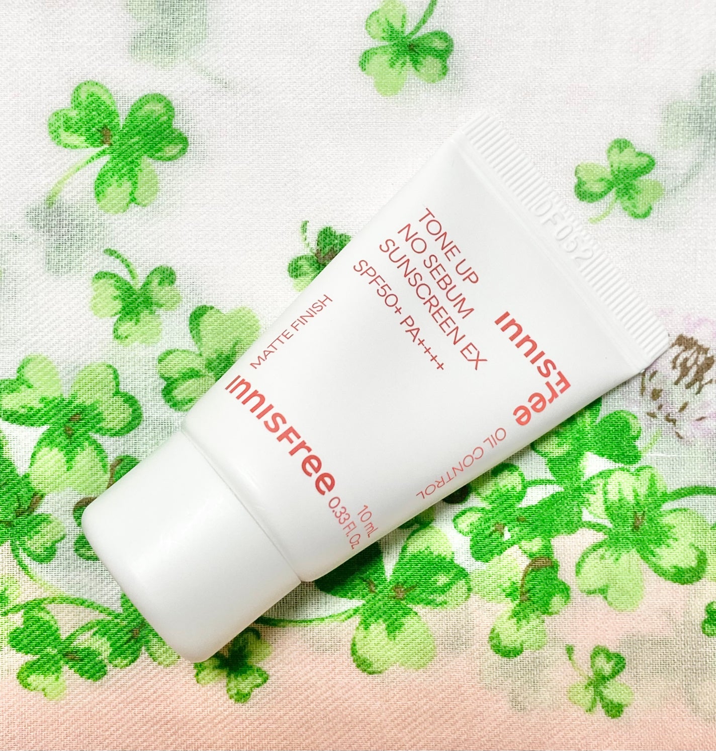 トーンアップ ノーセバム サンスクリーン SPF50+ PA++++/innisfree/日焼け止めクリームを使ったクチコミ(1枚目)