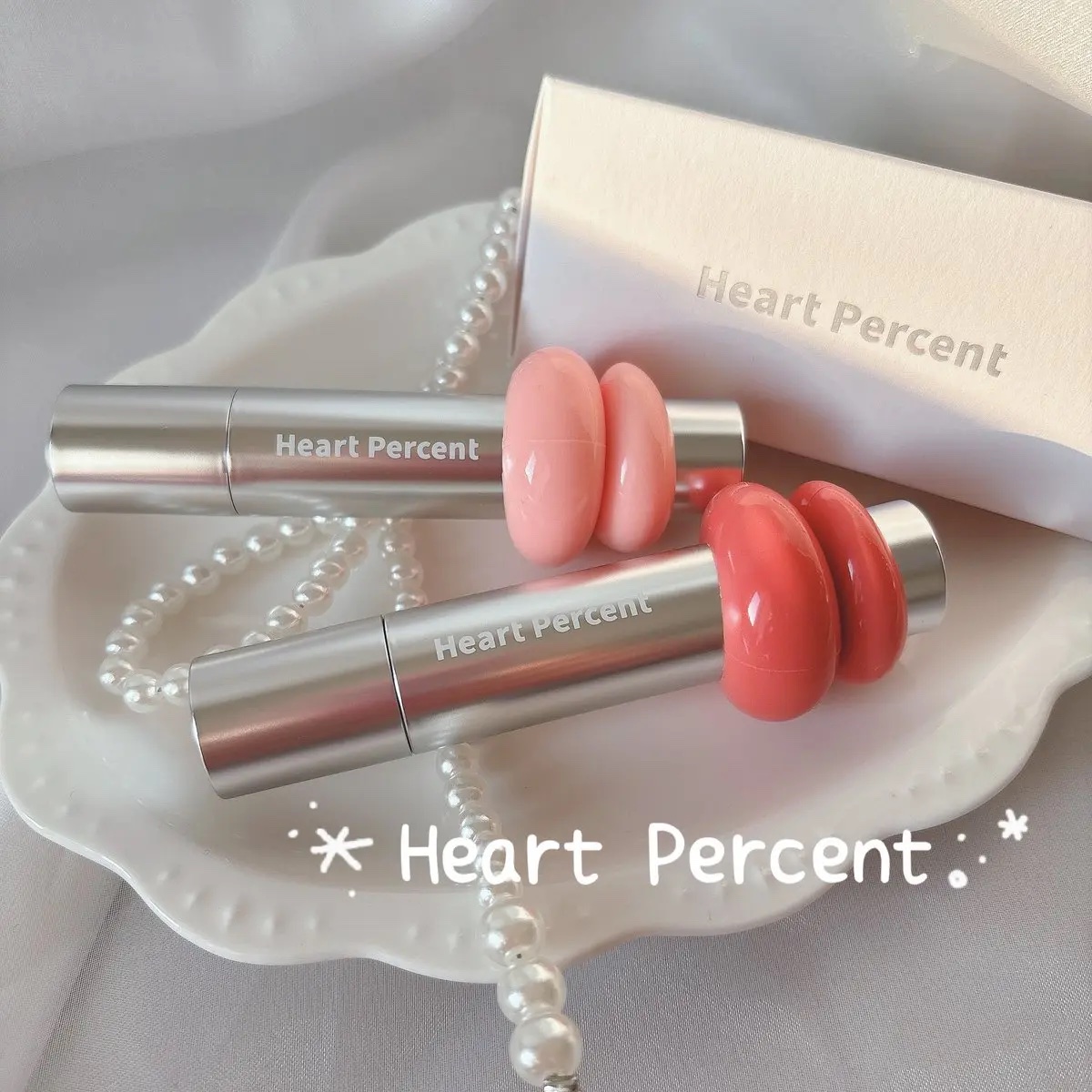 ドットオンムードワンウェイグロイティント 05 ロージー・バーム/Heart Percent/リップティントを使ったクチコミ（1枚目）