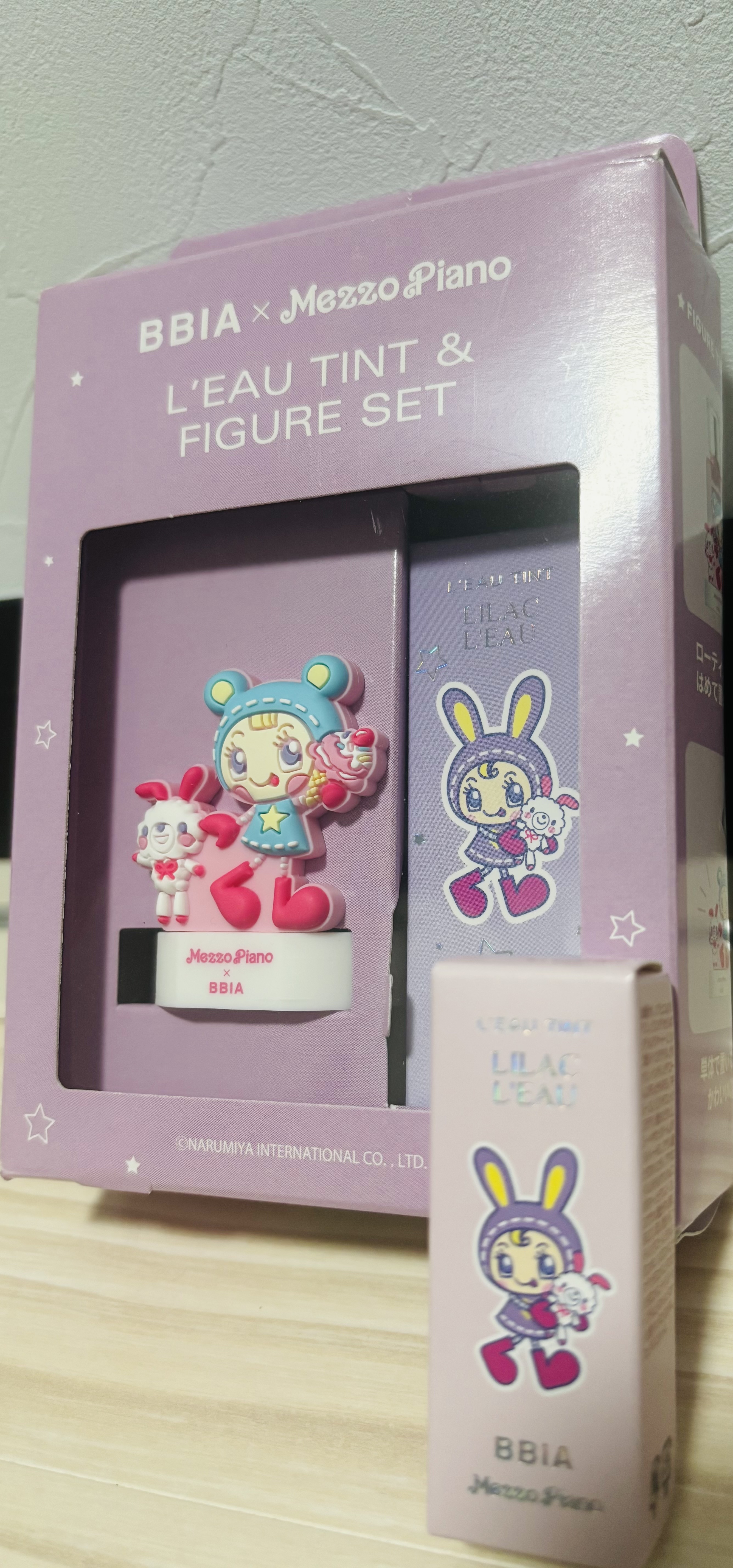 ローティント 03 ライラック・ロー ミニ（ピアー×メゾ ピアノエディション）/BBIA/リップティントを使ったクチコミ（1枚目）